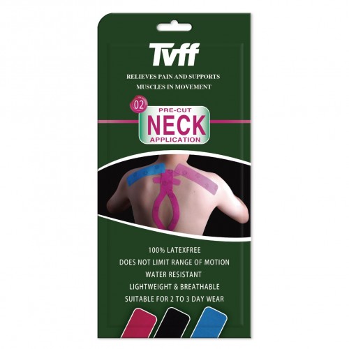 NECK  PRE-CUT KINESIOLOGY TAPE SP-1022