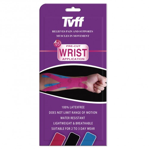 WRIST PRE-CUT PATCH KINESIOLOGY TAPE SP-1025